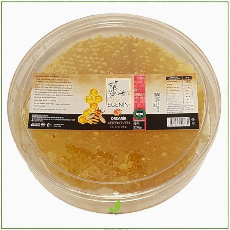 Tardaş Egenin Organik Karakovan Petek Balı 1150- 1200  gr