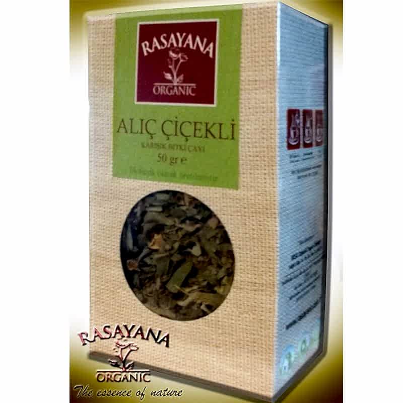 Rasayana Organik Alıç Çiçekli Karışık Bitki Çayı ( Kalp çayı)  30 Gr.
