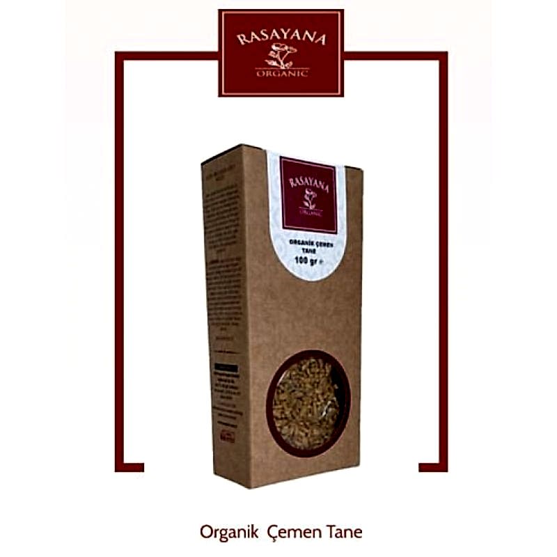 Rasayana Organik Çemen Tane 100 Gr