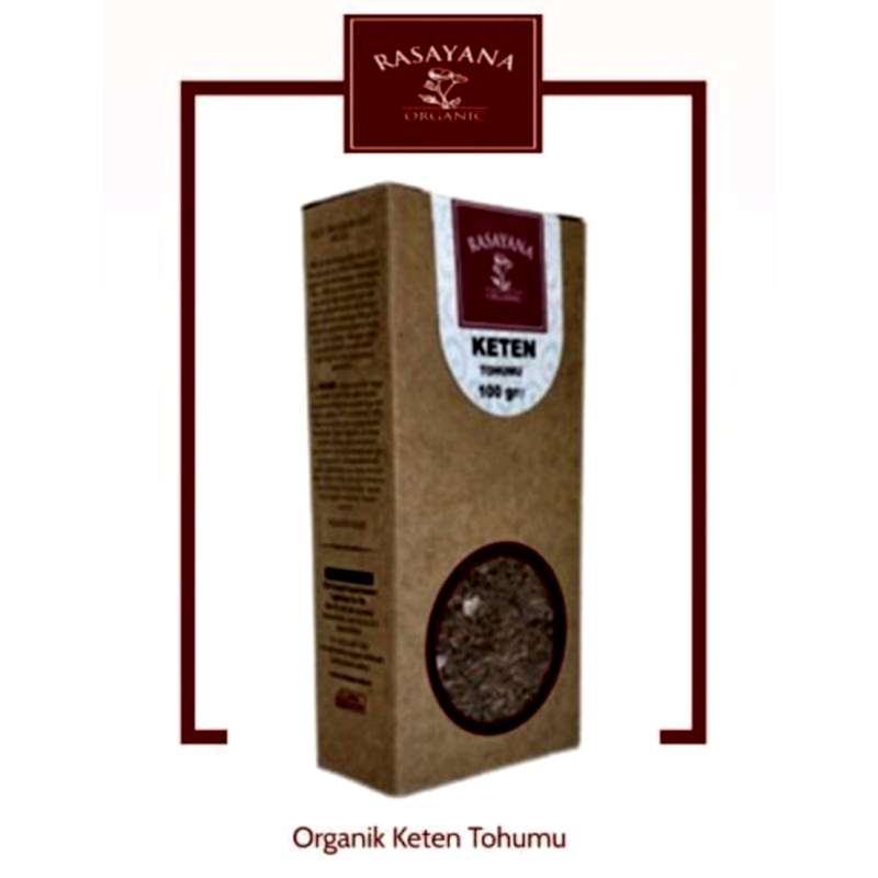 Rasayana Organik  Keten Tohumu 100 Gr