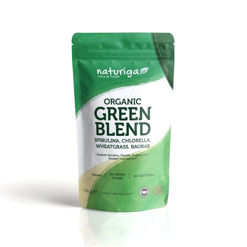 Naturiga Organik Yeşil Karışım 100gr
