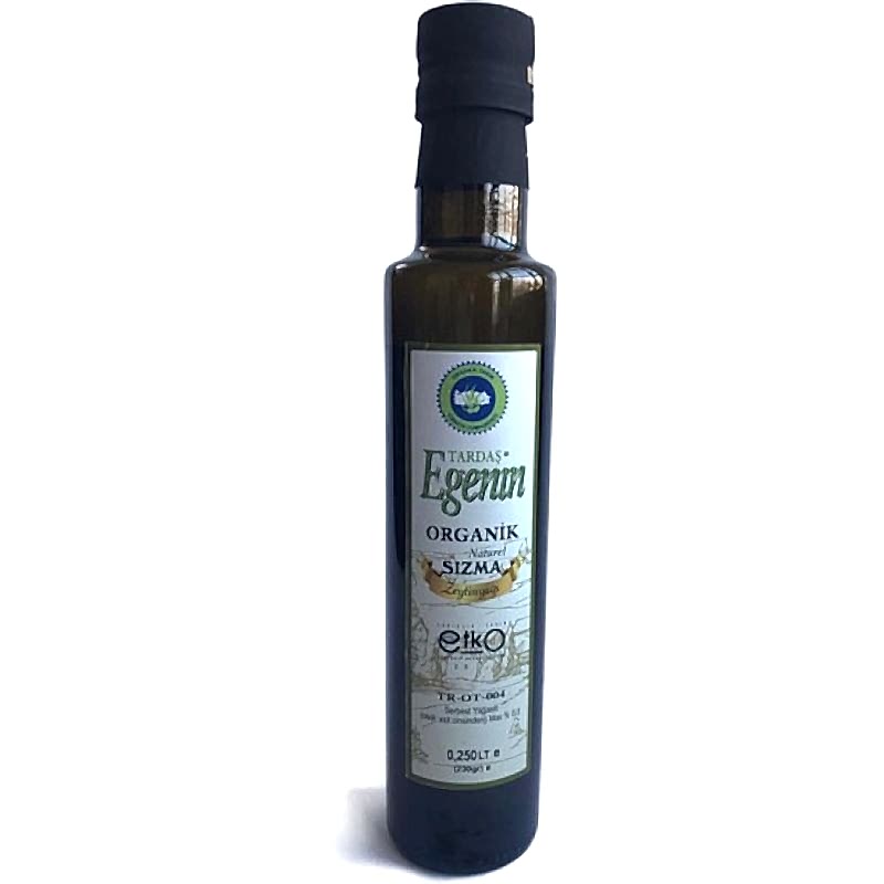 Tardaş Egenin Organik Sızma Zeytin Yağı (Soğuk Sıkım)  250ml