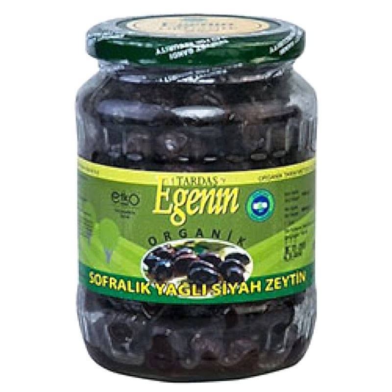 Tardaş Egenin Organik Siyah Zeytin 420gr