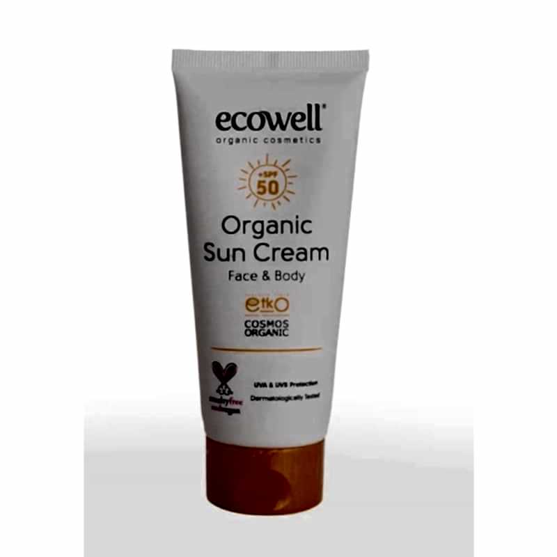Ecowell Organik Güneş Kremi SPF50      110 gr