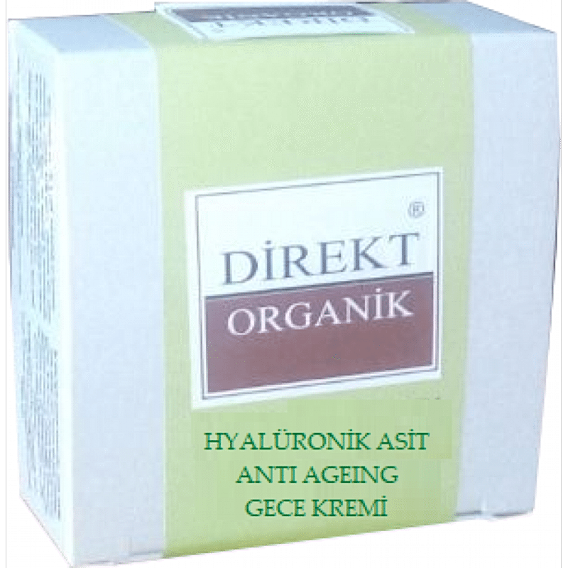 Hyalüronik Asit Gece Kremi ( Cilt Yenileyici-Kırışıklık Azaltıcı-Nem Tutucu) Anti-Age 50 cc  Direkt  