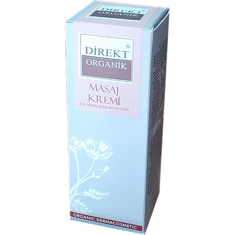 Ağrı Kesici Masaj Kremi (Kas ,Eklem Ağrıları Ve Varis)-50 cc  Direkt Organik