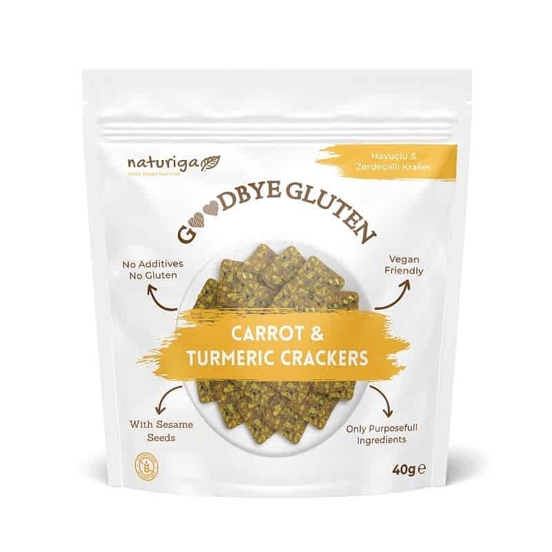 Naturiga Havuçlu & Zerdeçallı Kraker