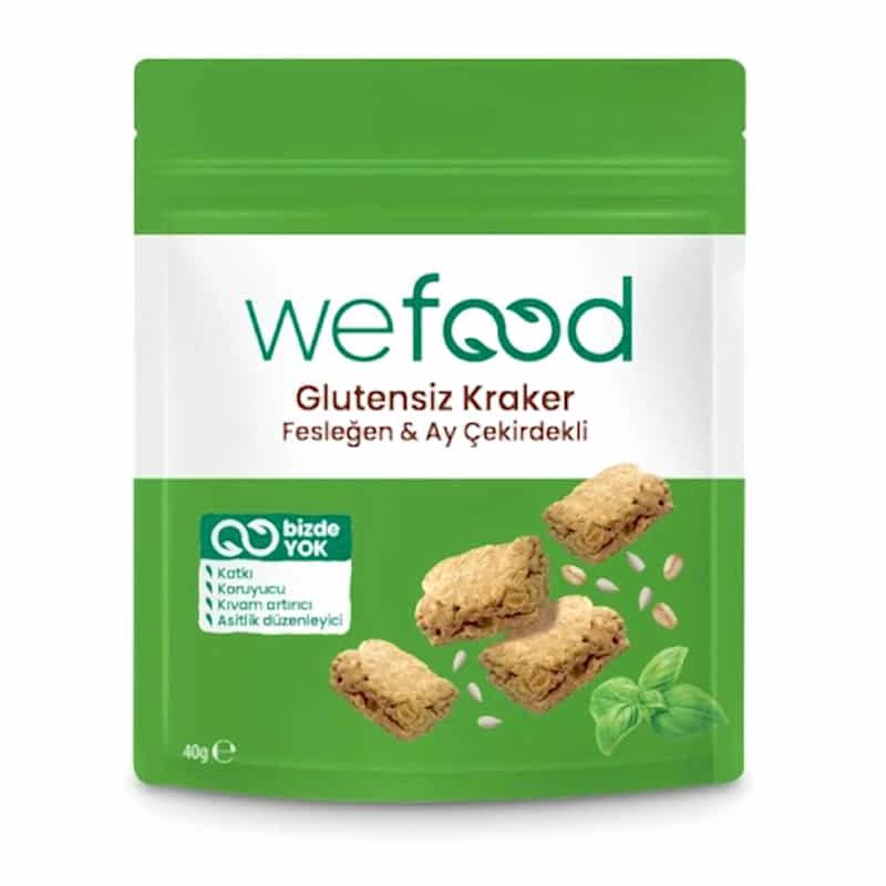 Wefood Fesleğenli Kraker 40 gr
