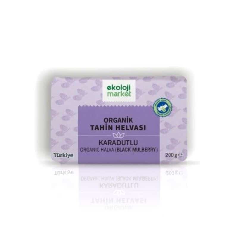 Ekoloji Market Organik  Tahin Helvası Karadutlu 200 gr