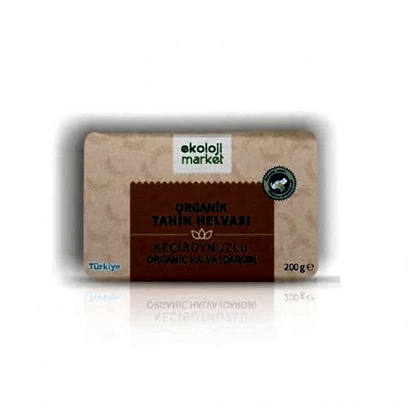 Ekoloji Market Organik Tahin Helvası (Keçiboynuzlu) 200gr