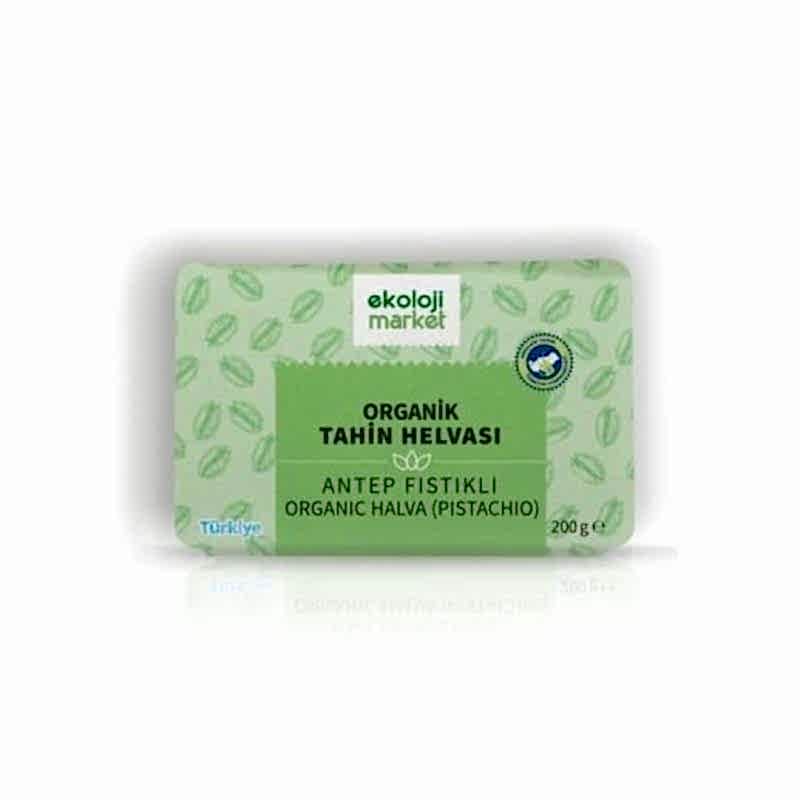 Ekoloji Market Organik Tahin Helvası (Antep Fıstıklı) 200gr
