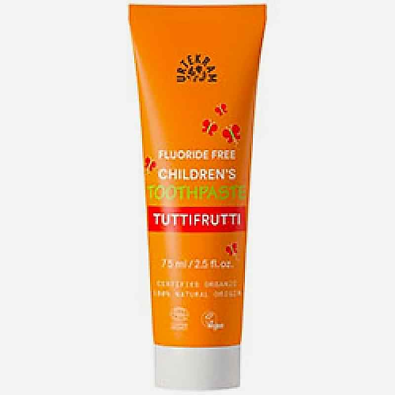 Urtekram Organik Çocuk Diş Macunu (Tutti Frutti ,Florürsüz) 75ml