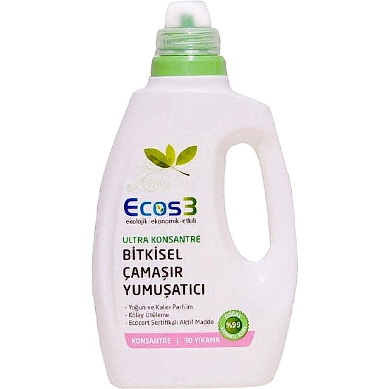 Ecos3 Ultra Konsantre Bitkisel Çamaşır Yumuşatıcı 750 ml. 
