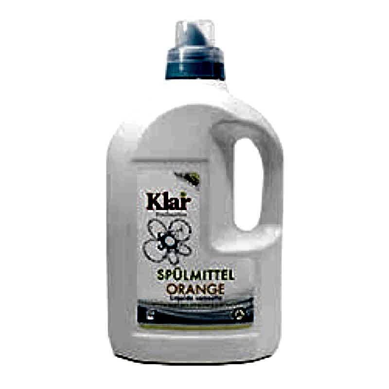 Klar Organik Elde Bulaşık Yıkama Sıvısı (Portakal Kokulu) 1.5 litre