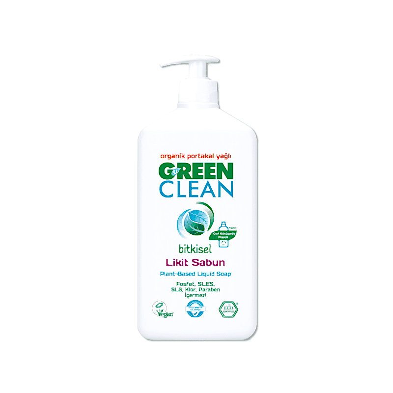 U Green Clean Sıvı-Likit Sabun- Portakal  500ml