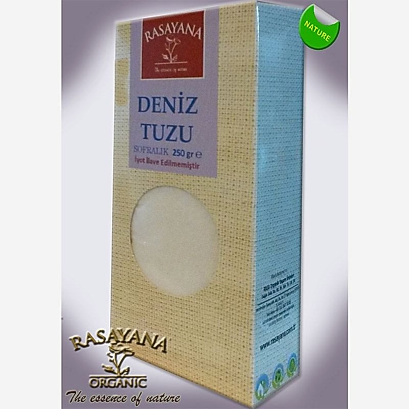 Rasayana  Deniz Tuzu İnce- İyotsuz 250 Gr