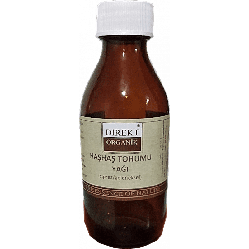 Haşhaş Tohumu Yağı (Soğuk Press )30 Ml  Direkt Organik