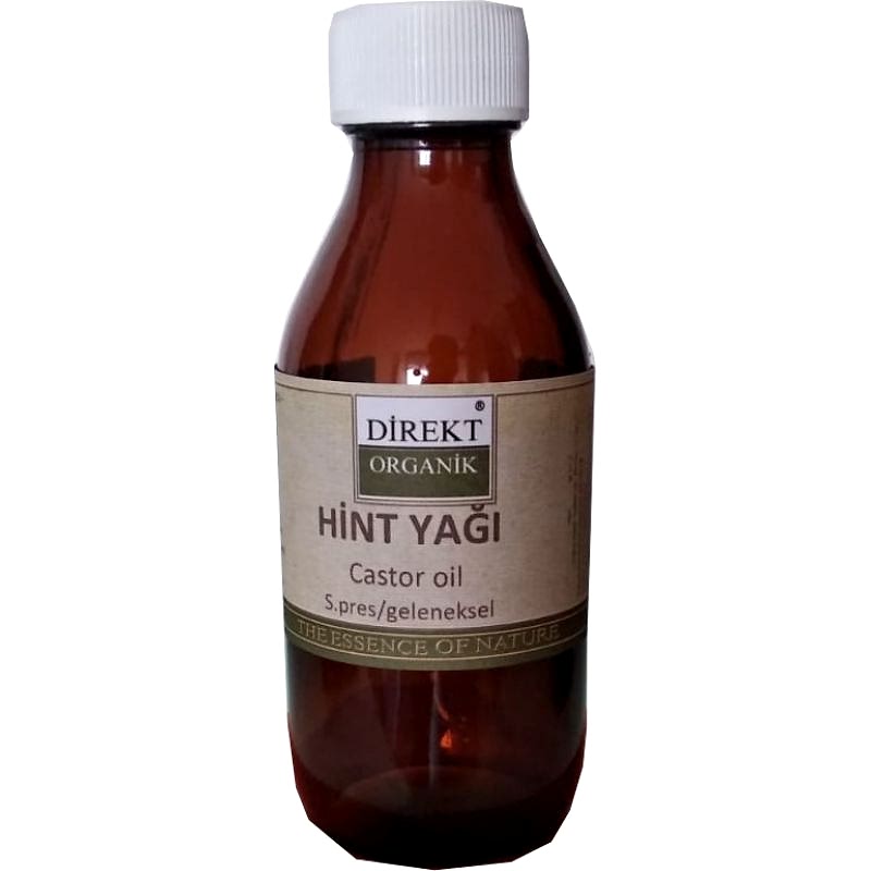 Hint Yağı (Castor Oil ) Soğuk Press 30 cc Direkt Organik