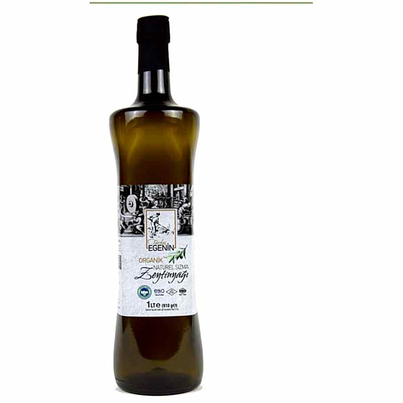 Tardaş Egenin Organik Sızma Zeytin Yağı (Soğuk Sıkım) Cam Koyu renk Şişe 750 ML